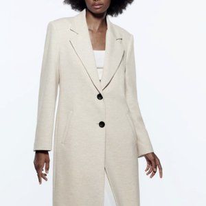 Plush coat with hood zara Clearance